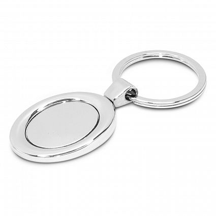 Oval Metal Key Ring - 105659