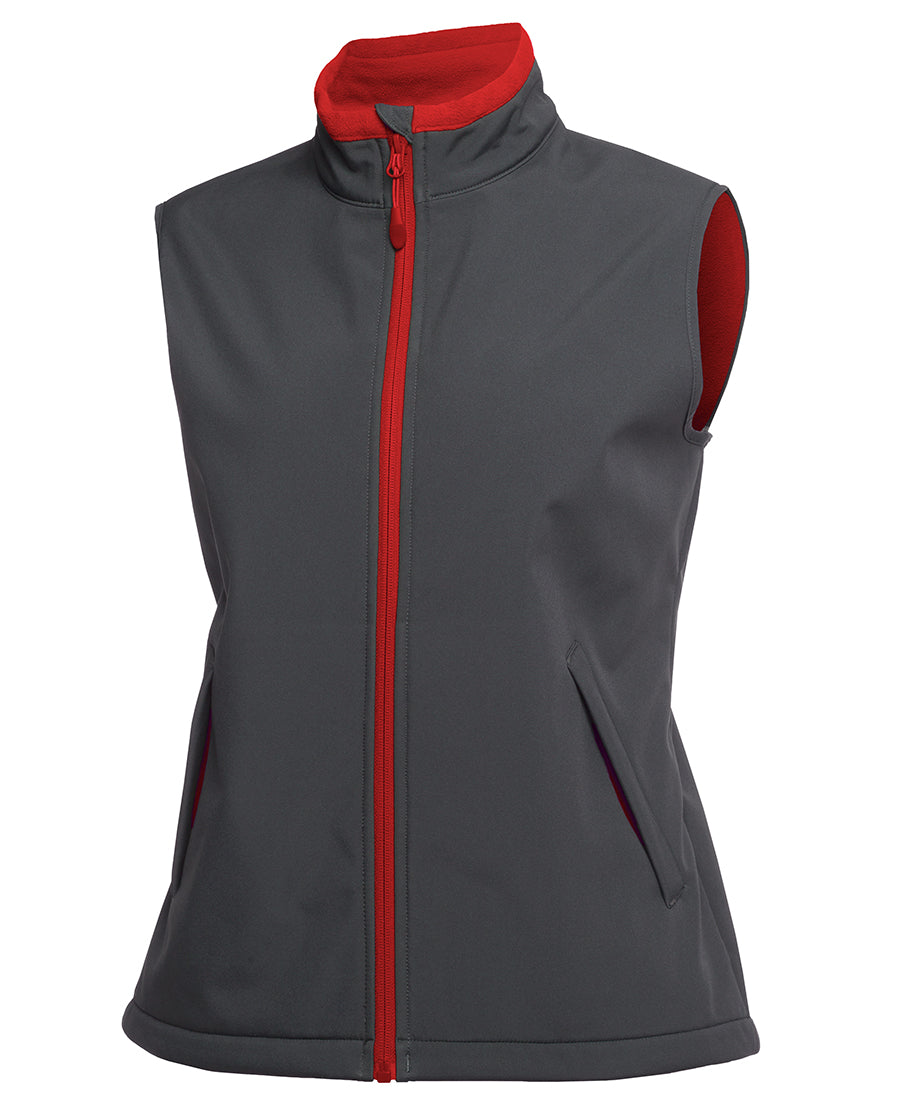 Ladies Podium Water Resistant Softshell Vest - 3WSV1