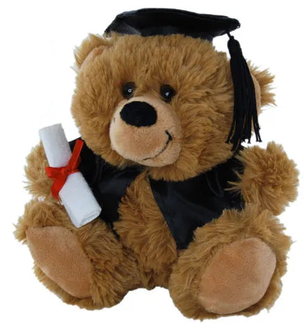 GRADUATION BEAR BROWN - 18cm, 23cm