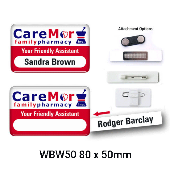 Epoxy Name Badge - EB