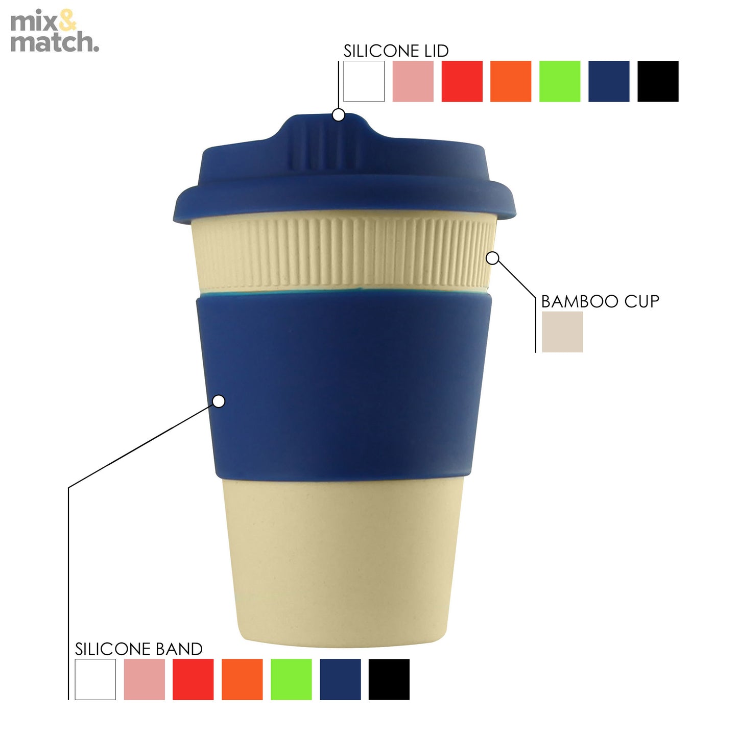 Bamboo Ecco Kuppa 12oz - EK009