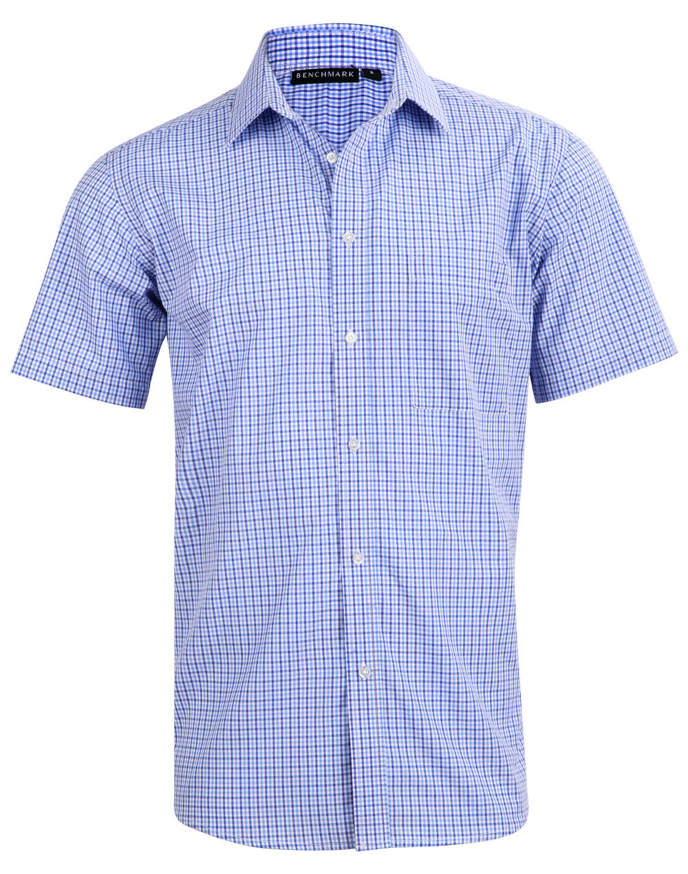 Men’s Multi-Tone Check Short Sleeve Shirt - M7320S