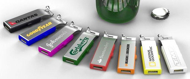 Printed Bottle Opener USB