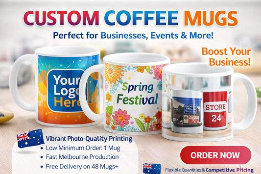 Custom Full Colour Coffee Mugs – Our Top Selling Promotional Product