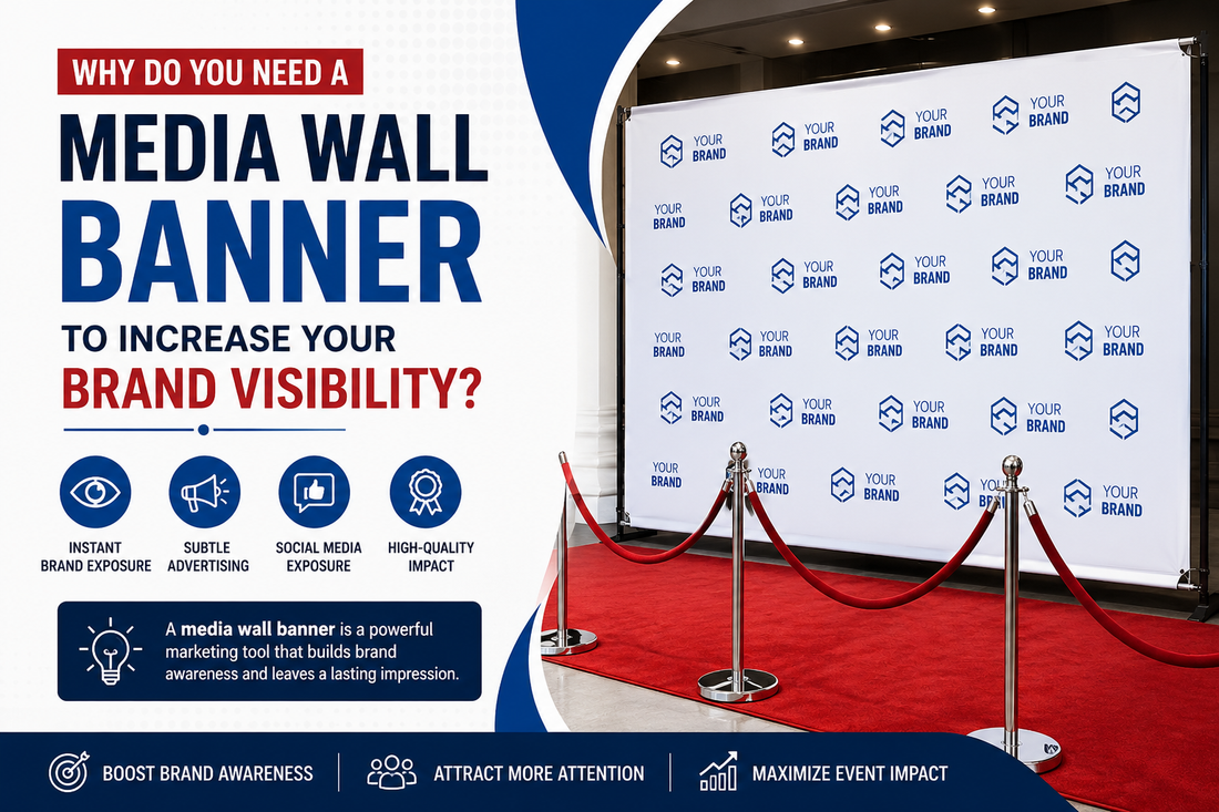 Why Do You Need a Media Wall Banner to Increase Your Brand Visibility?