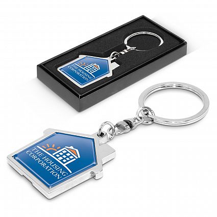 House Metal Key Ring - 100322