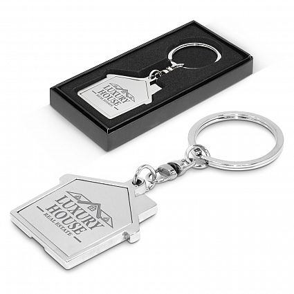 House Metal Key Ring - 100322
