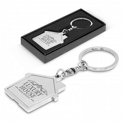 House Metal Key Ring - 100322