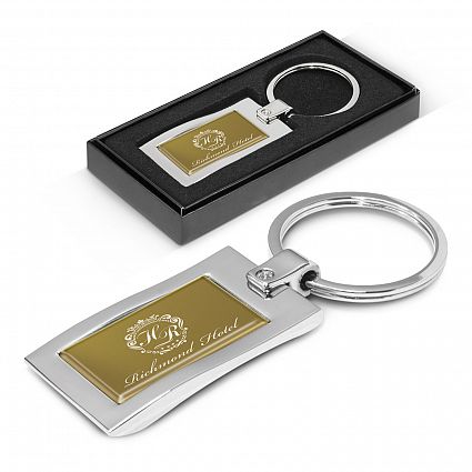 Wave Metal Key Ring - 100889