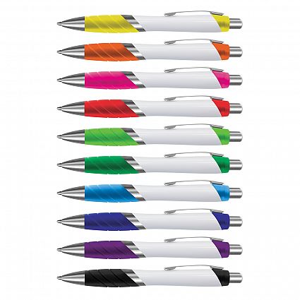 Borg Pen - White Barrel - 110811