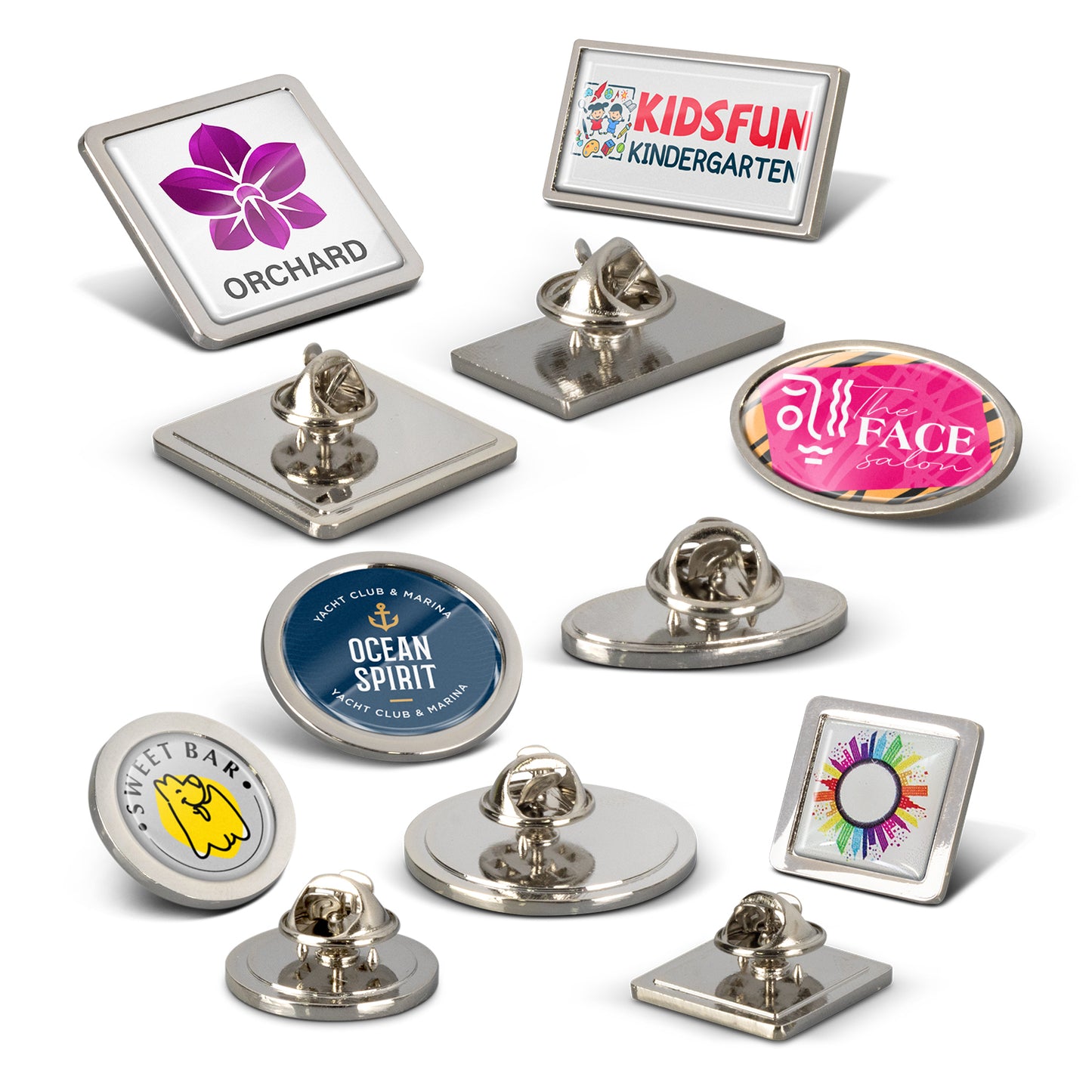 ALTURA LAPEL PIN ROUND LARGE - 110909