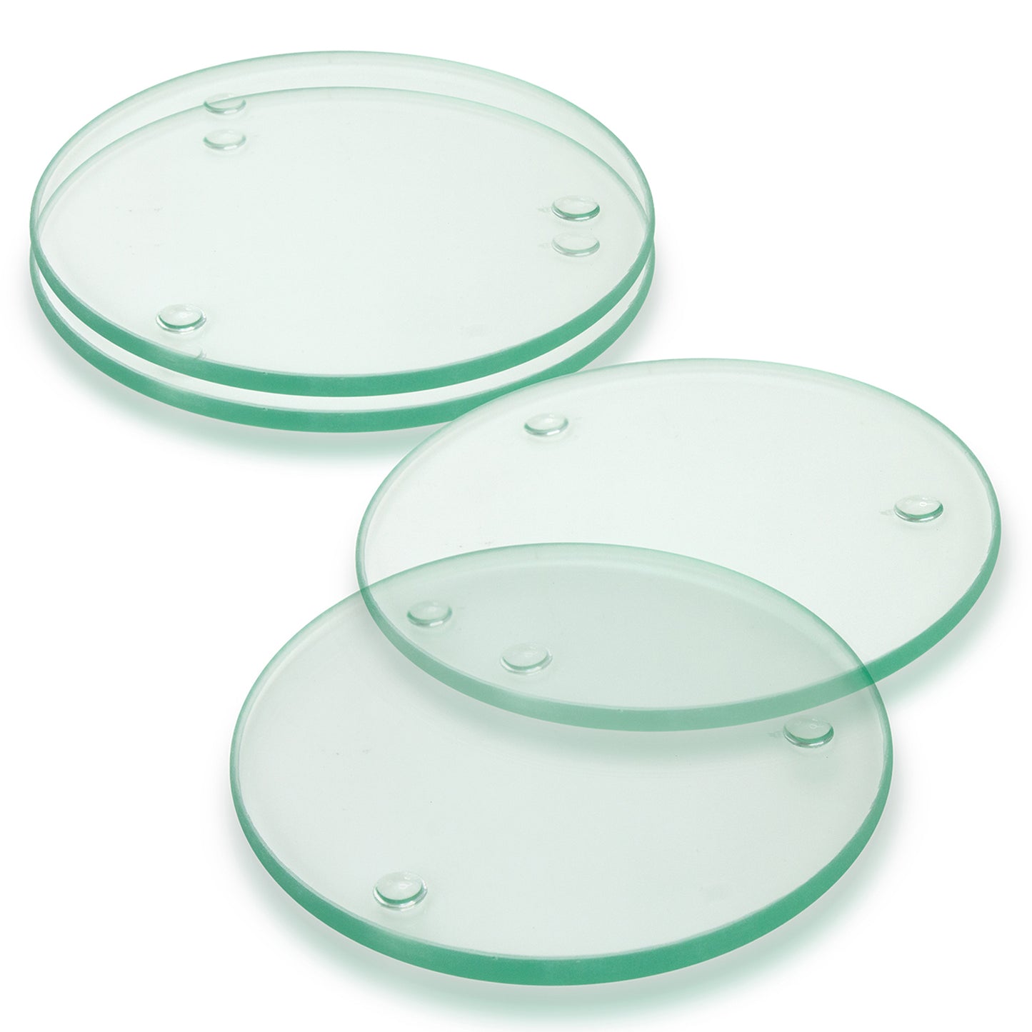 Venice Glass Coaster Set of 4 Round - Full Colour - 120167