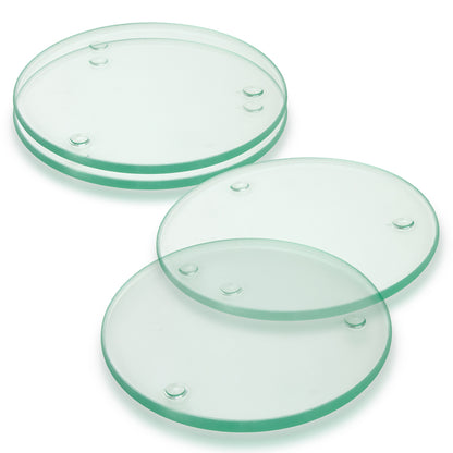 Venice Glass Coaster Set of 4 Round - Full Colour - 120167