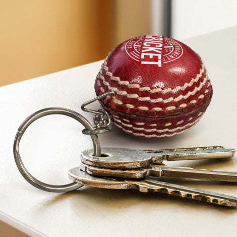 Cricket Ball Keyring - 121977