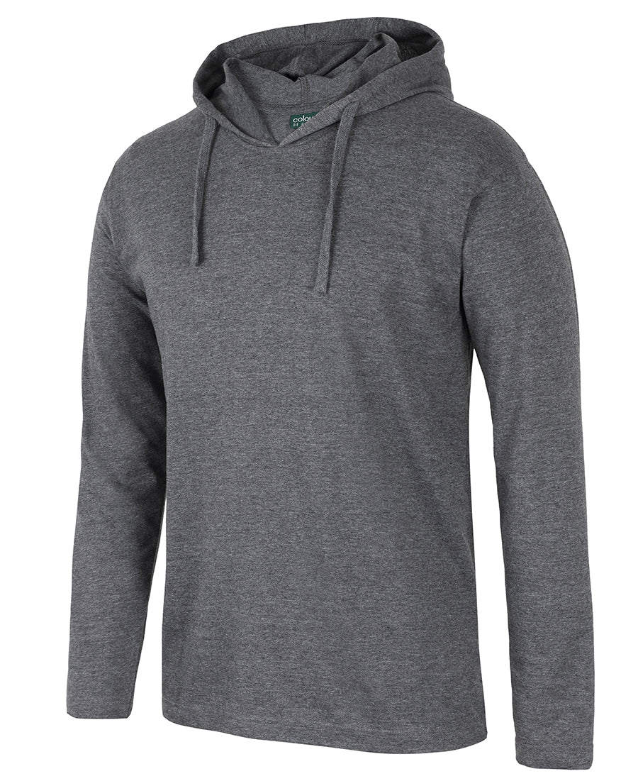 C OF C L/S HOODED TEE - 1LST