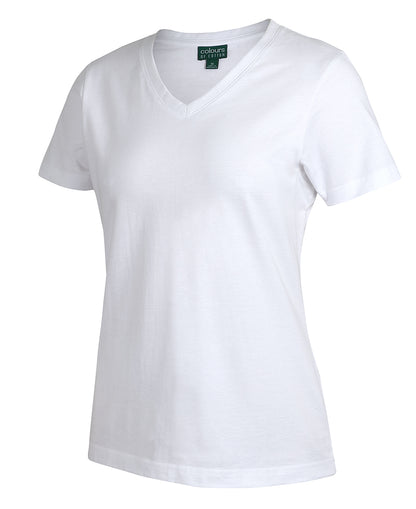 C OF C LADIES V-NECK TEE - 1VT1