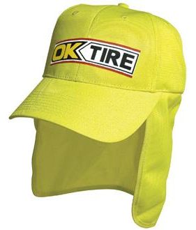 Luminescent Safety Cap with Flap - 3023