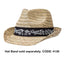 Straw Fedora - 3968
