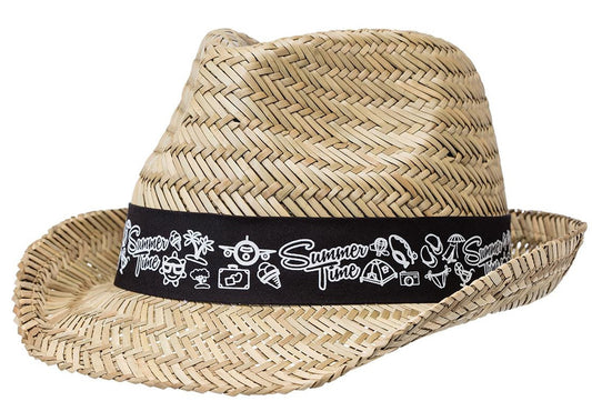 Straw Fedora - 3968