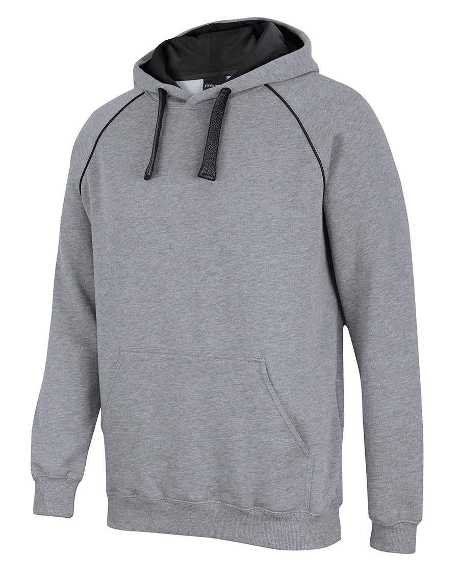 CONTRAST FLEECY HOODIE - 3CFH