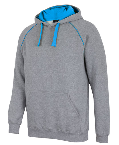 CONTRAST FLEECY HOODIE - 3CFH