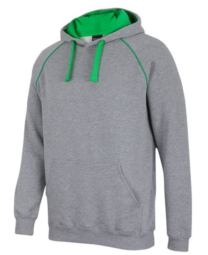 CONTRAST FLEECY HOODIE - 3CFH