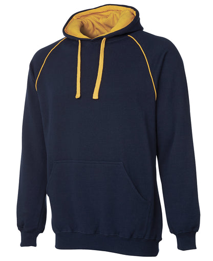 CONTRAST FLEECY HOODIE - 3CFH