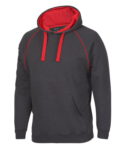 CONTRAST FLEECY HOODIE - 3CFH