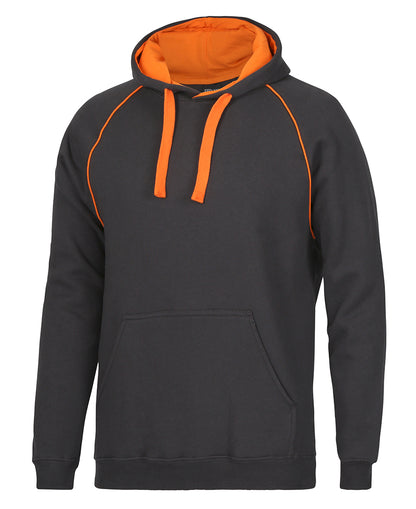 CONTRAST FLEECY HOODIE - 3CFH