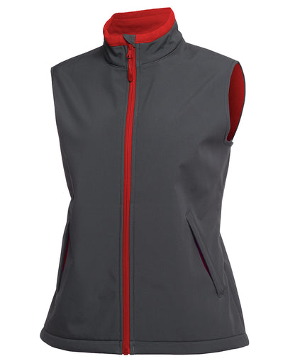 Ladies Podium Water Resistant Softshell Vest - 3WSV1