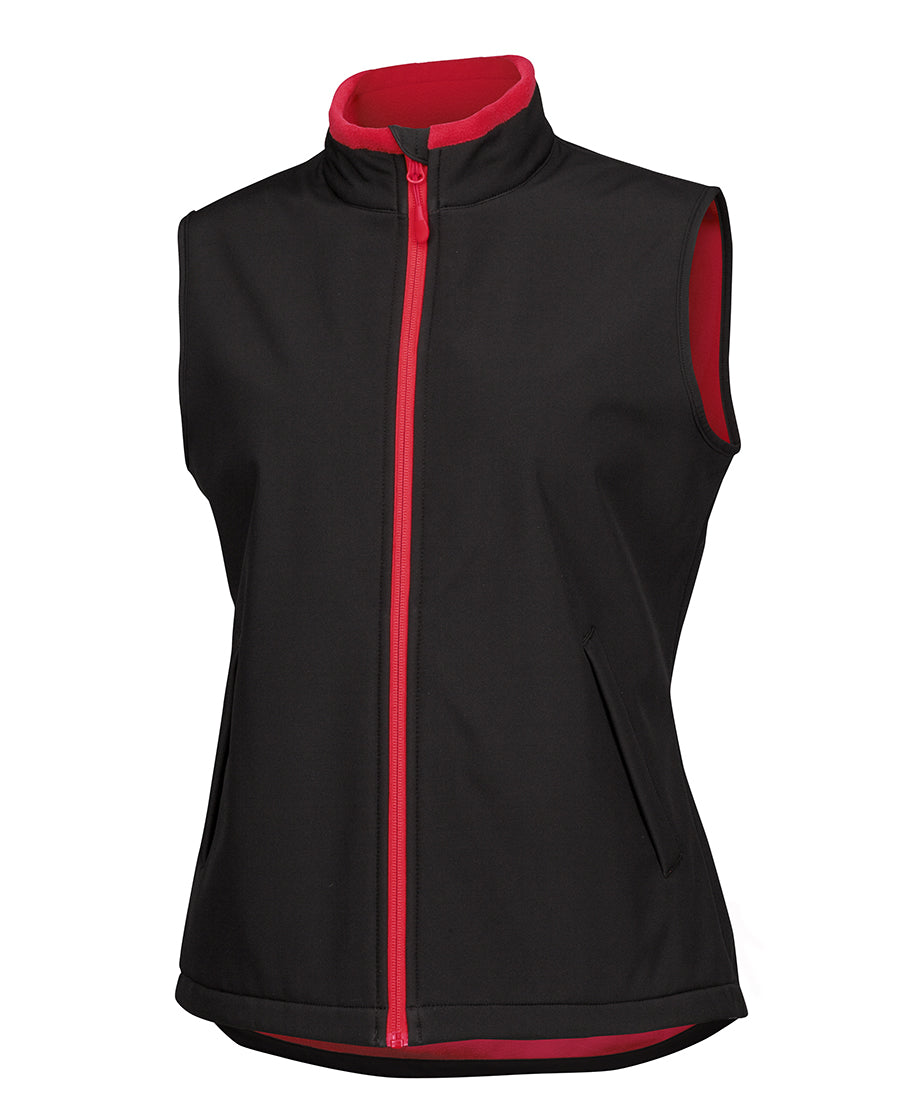 Ladies Podium Water Resistant Softshell Vest - 3WSV1