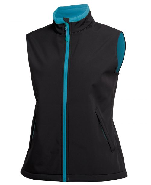 Ladies Podium Water Resistant Softshell Vest - 3WSV1