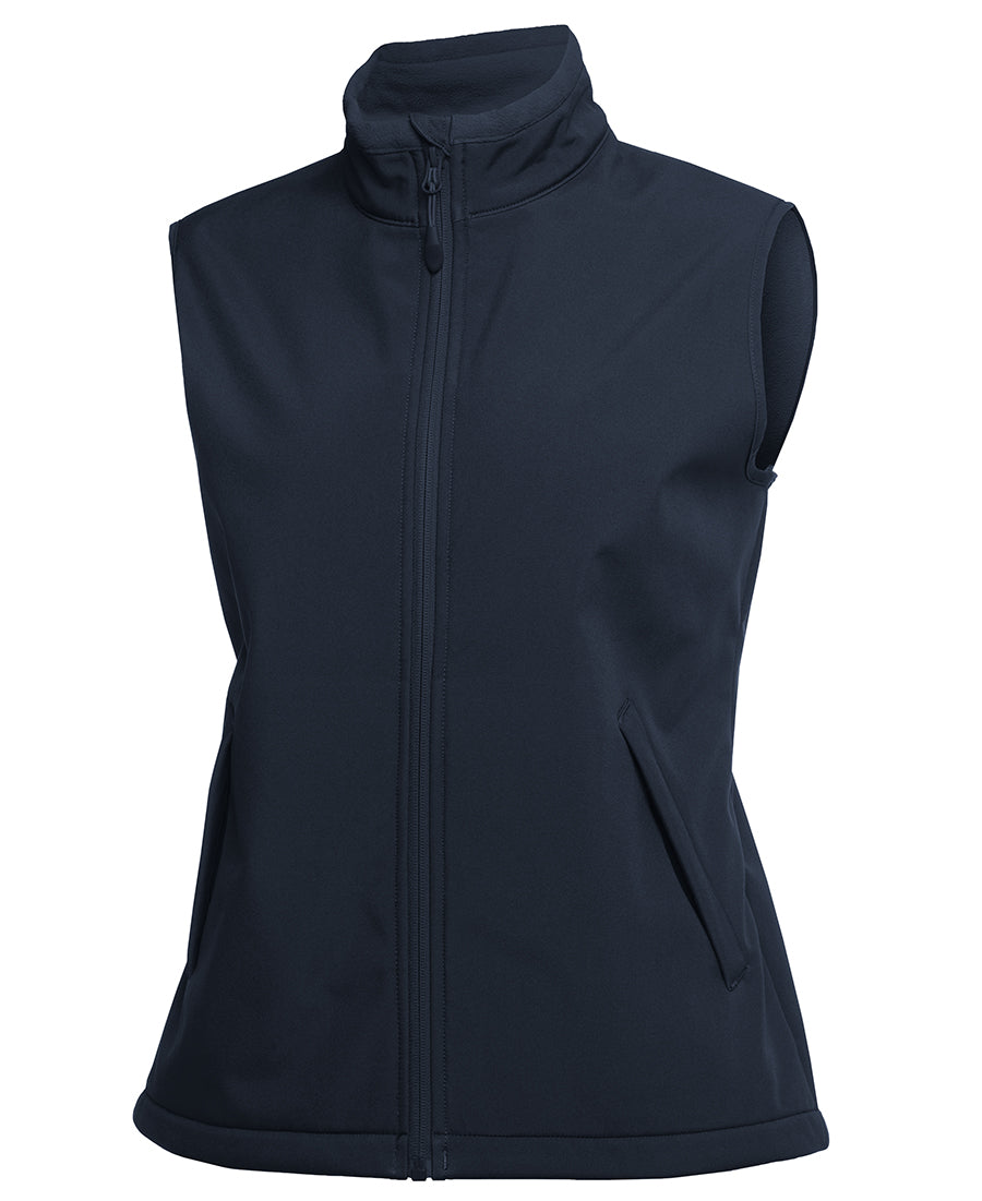 Ladies Podium Water Resistant Softshell Vest - 3WSV1