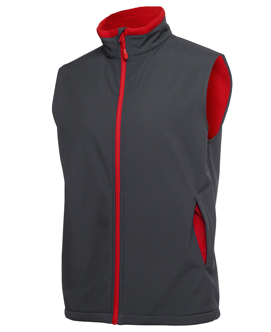Men's Podium Water Resistant Softshell Vest - 3WSV