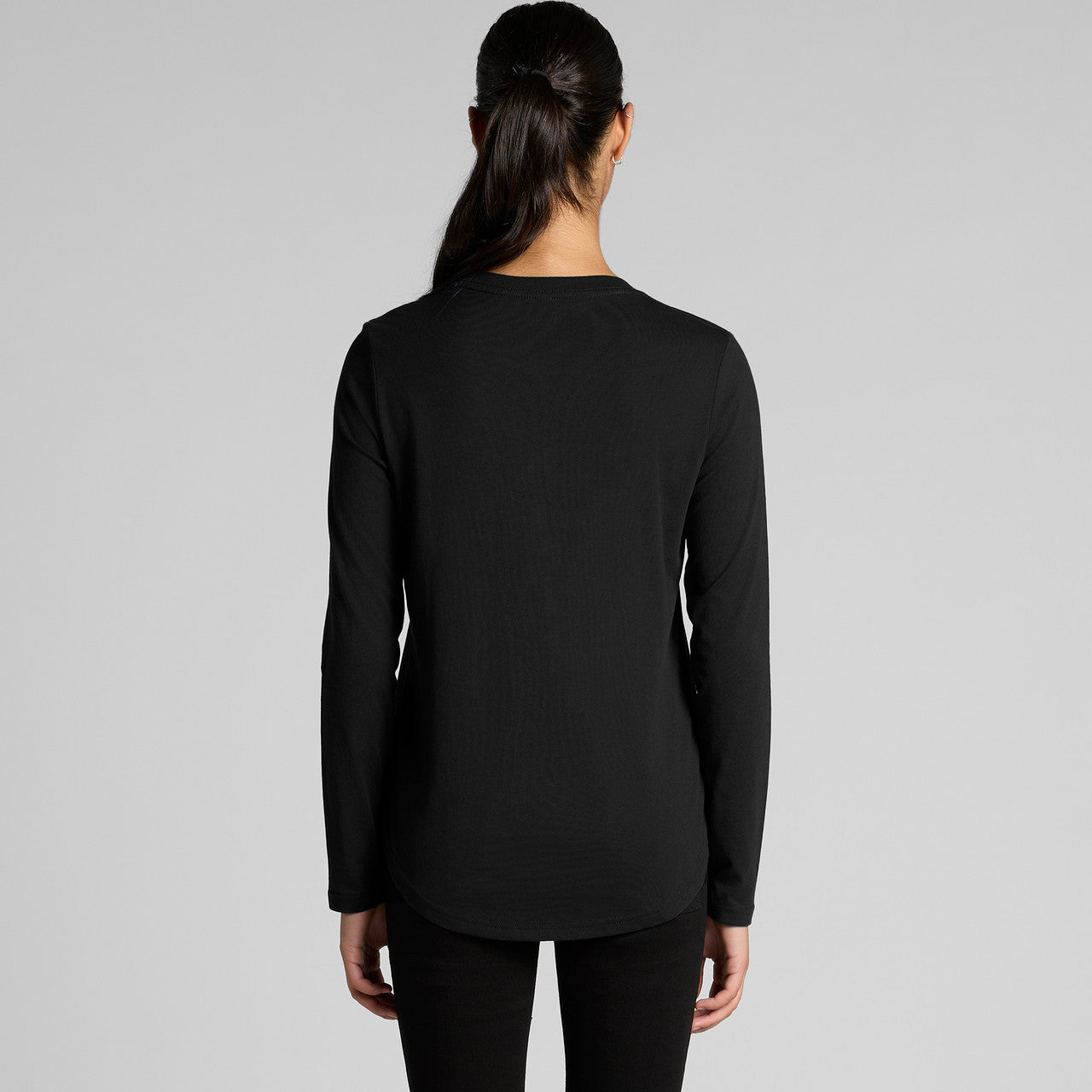 Wo's Maple Curve L/S Tee - 4021