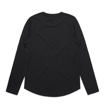 Wo's Maple Curve L/S Tee - 4021