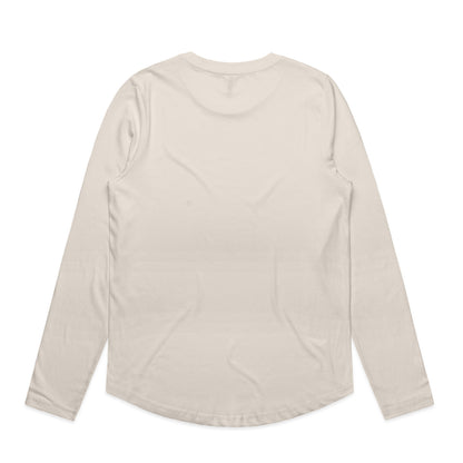 Wo's Maple Curve L/S Tee - 4021