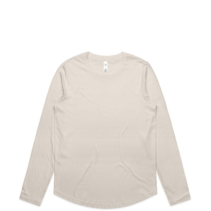 Wo's Maple Curve L/S Tee - 4021