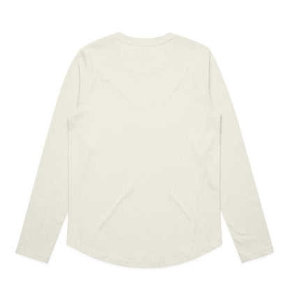 Wo's Maple Curve L/S Tee - 4021