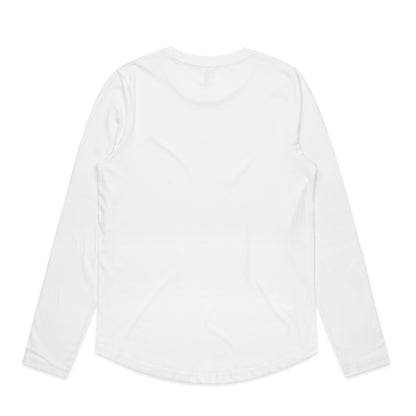 Wo's Maple Curve L/S Tee - 4021
