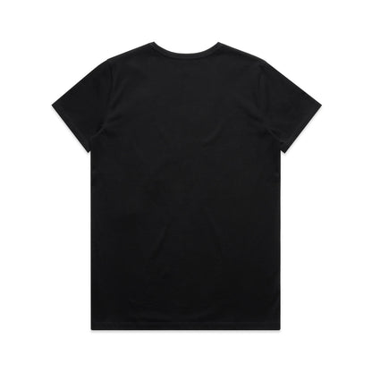 Wo's Maple V Neck Tee - 4023
