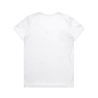 Wo's Maple V Neck Tee - 4023