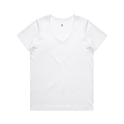 Wo's Maple V Neck Tee - 4023