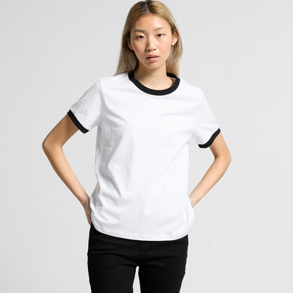 Wo's Maple Ringer Tee - 4053