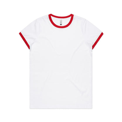 Wo's Maple Ringer Tee - 4053