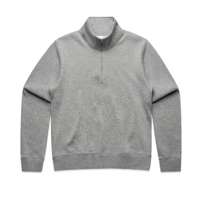 Wo's Stencil Half Zip Crew - 4125