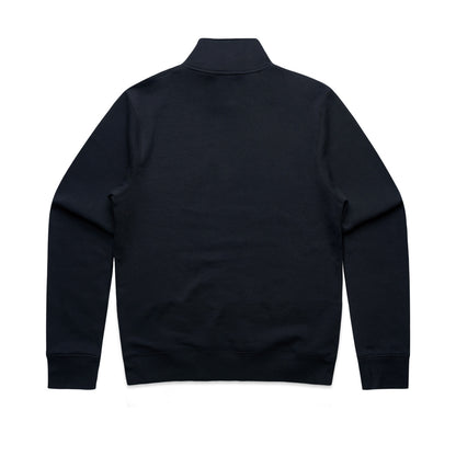 Wo's Stencil Half Zip Crew - 4125
