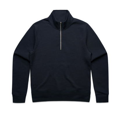 Wo's Stencil Half Zip Crew - 4125