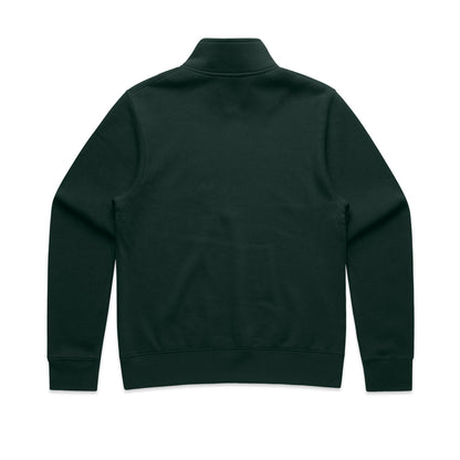 Wo's Stencil Half Zip Crew - 4125