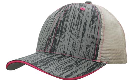 Wood Printed With Mesh Back – 4143